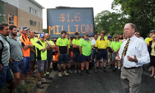 As if it wasn’t enough to be left out of pocket by the collapse of Perle, local tradies have learnt Sydney subbies will benefit from a Govt bailout. As if it wasn’t enough to be left out of pocket by the collapse of Perle, local tradies have learnt Sydney subbies will benefit from a Govt bailout.